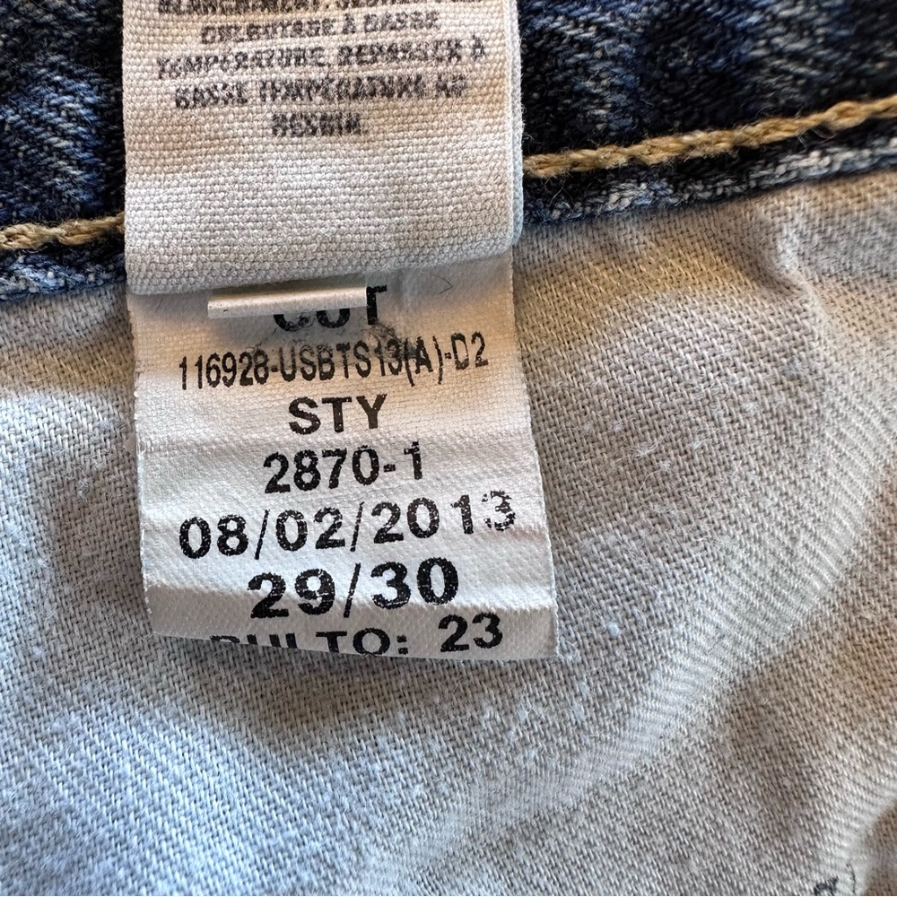 American Eagle Original Straight Jeans 29/30 - Picture 11 of 12